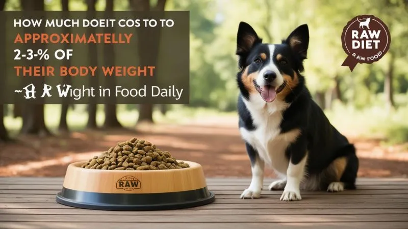 cost to feed a dog a raw diet