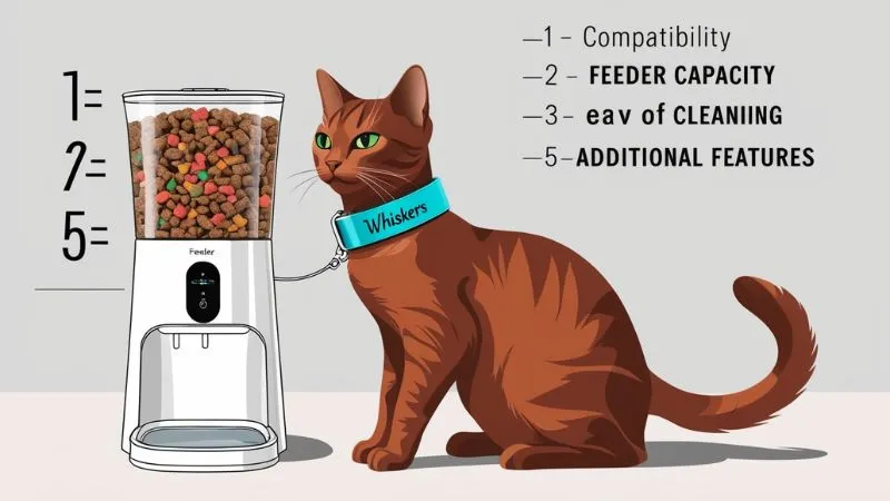 Choosing the Right Cat Feeder with Collar